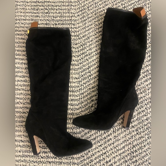 Stuart Weitzmann slouchy mid length boots - Picture 1 of 2